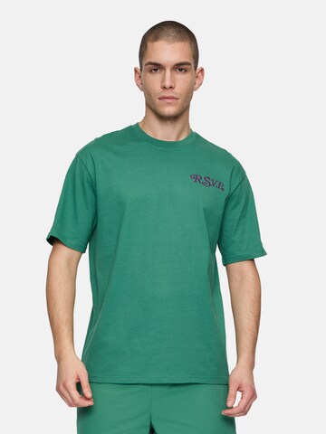 FILA T-Shirt 'LANGEWEG' in Grün: Vorderseite