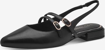 MARCO TOZZI Ballerina in Schwarz: Vorderseite