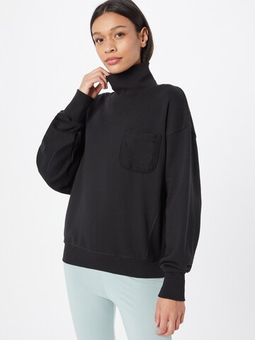 Reebok Sweatshirt in Black: front