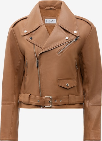 Veste mi-saison 'Hera' RICANO en marron : devant