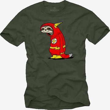 MAKAYA Shirt in Green: front