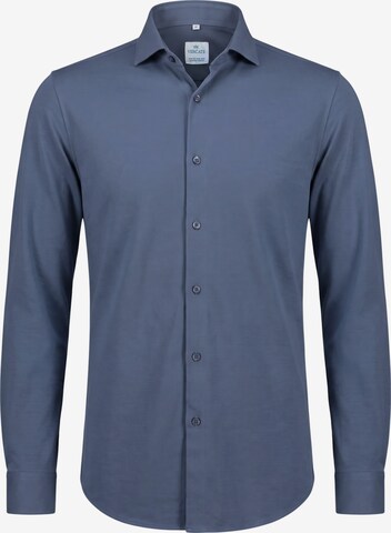 Vercate Slim fit Poslovna srajca 'No. 19' | modra barva: sprednja stran
