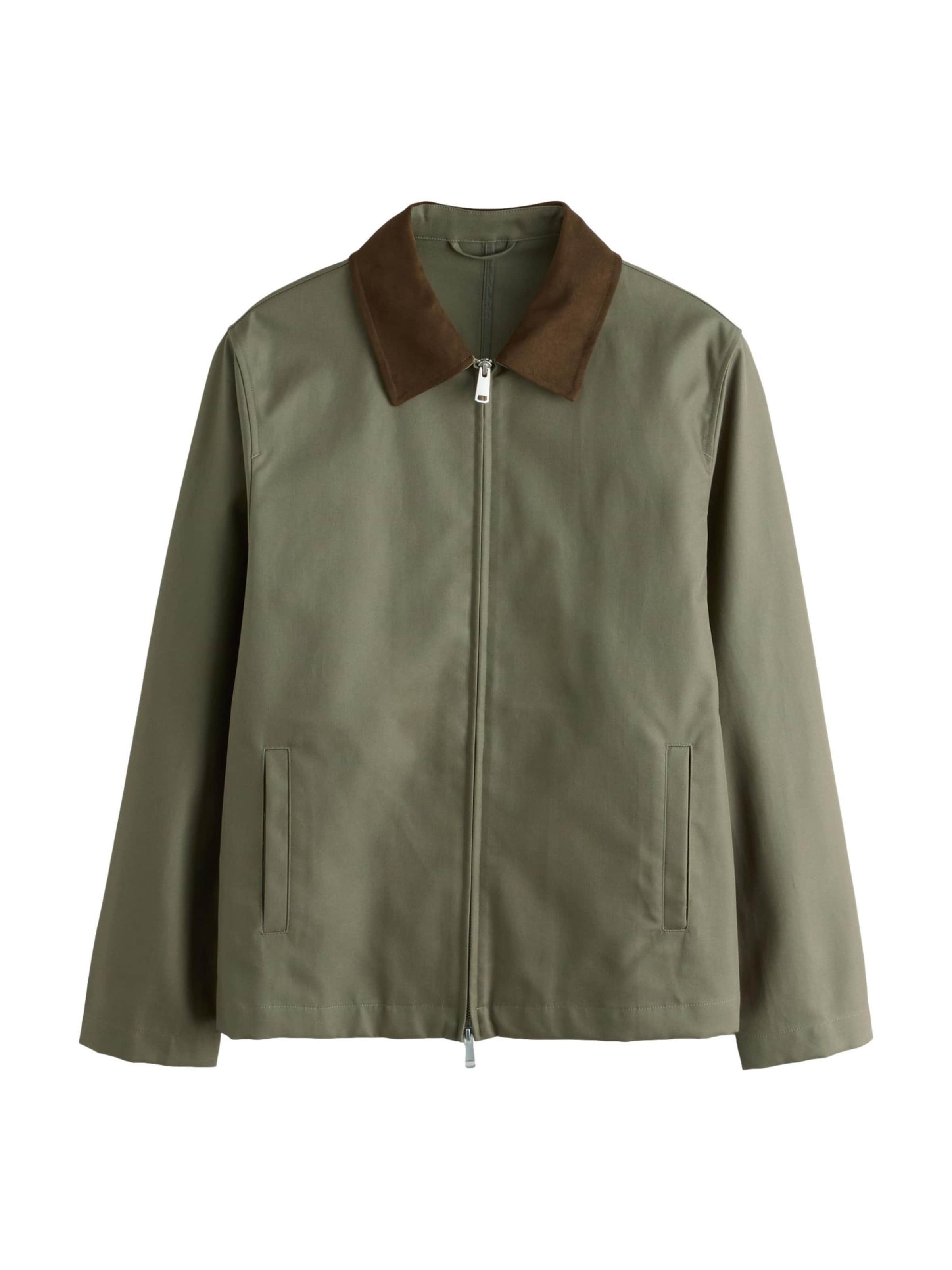 Veste mi-saison Next en vert : devant