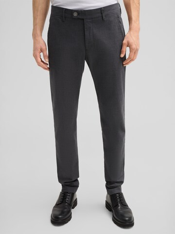 Coupe slim Pantalon chino 'Code' STRELLSON en gris : devant