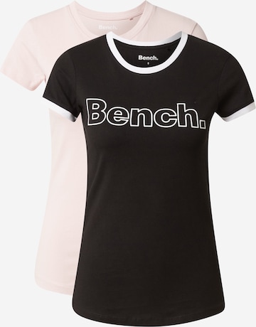 BENCH T-Shirt 'KASHA' in Schwarz: predná strana