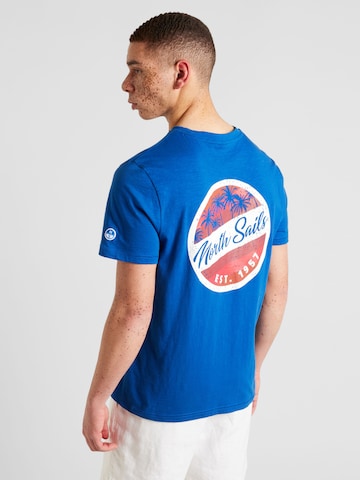 North Sails T-shirt i blå