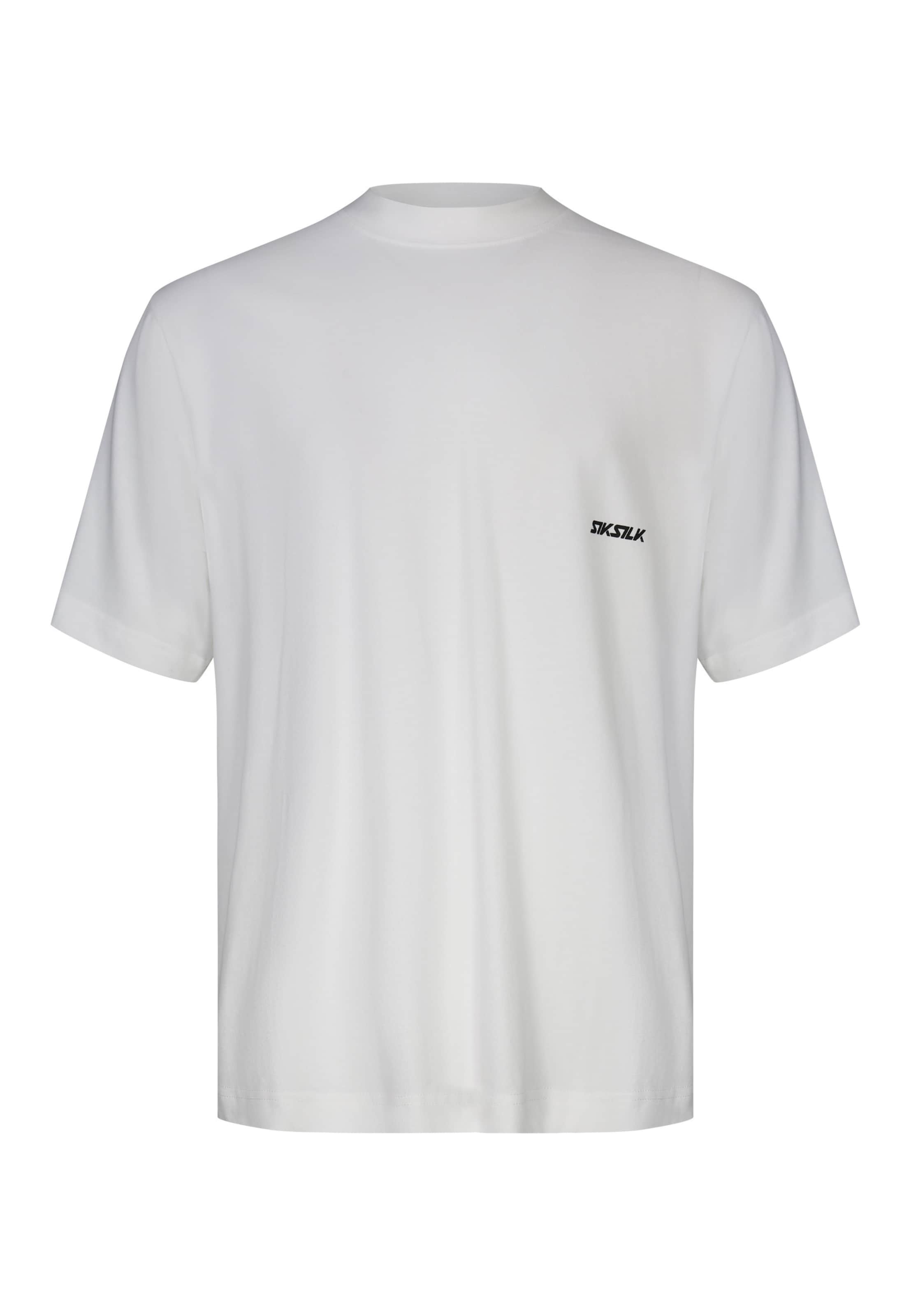 SikSilk - Camiseta en blanco: frente