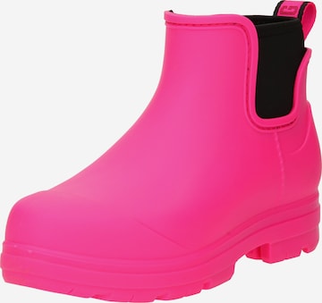 UGG Rubber boot 'DROPLET' in Pink: front