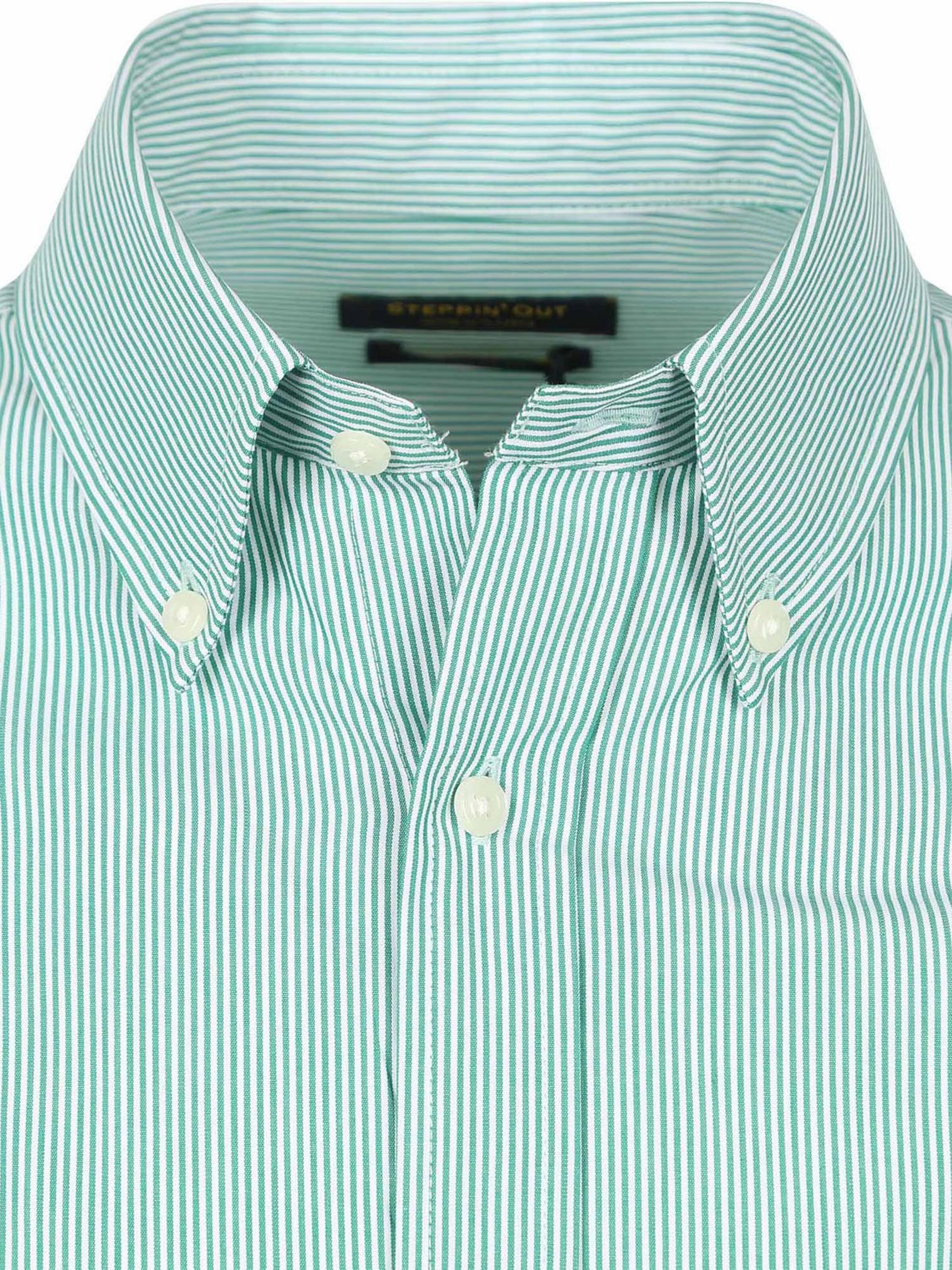 Steppin' out Regular fit Button Up Shirt in Green
