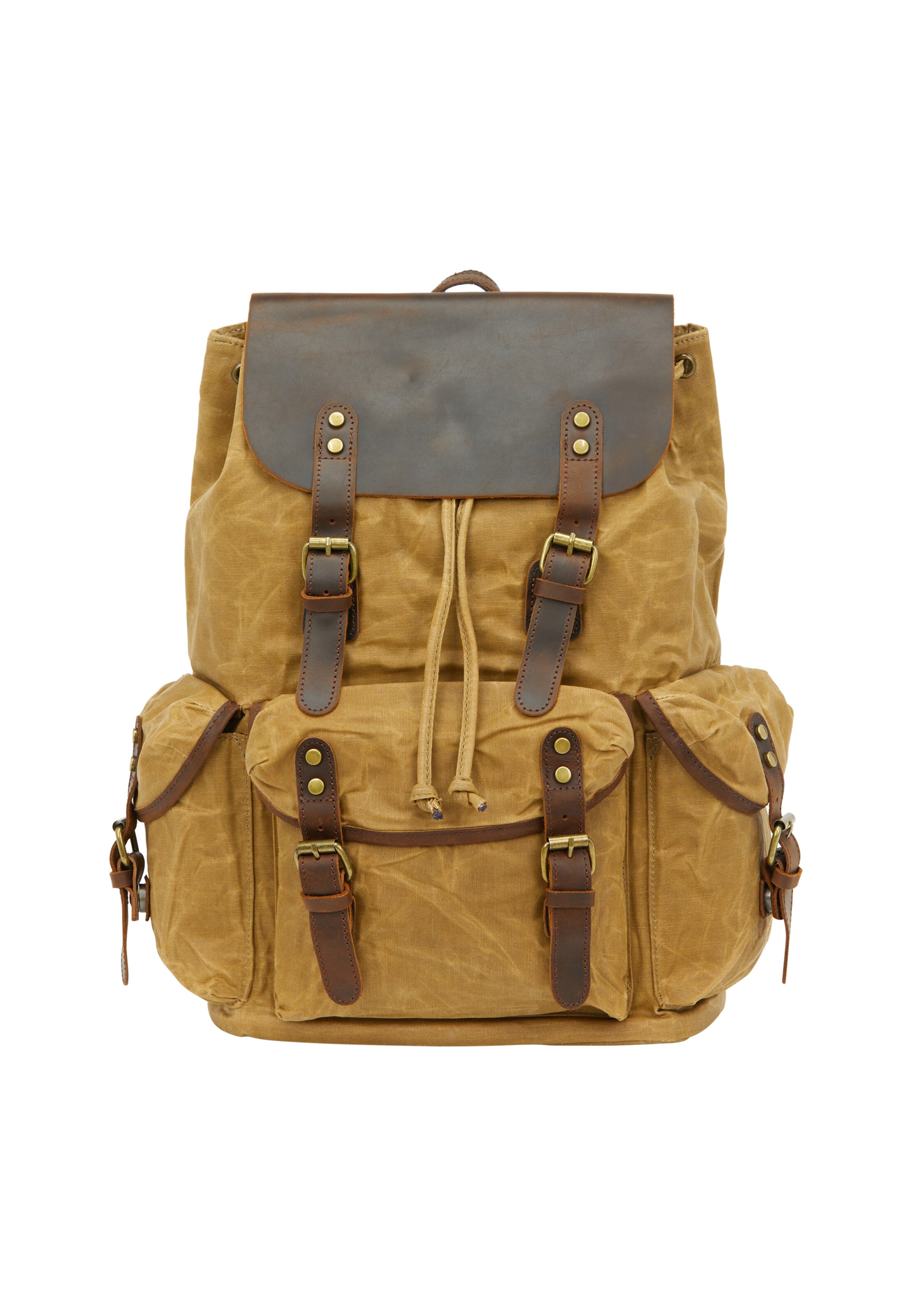TILDEN Backpack in Beige: front