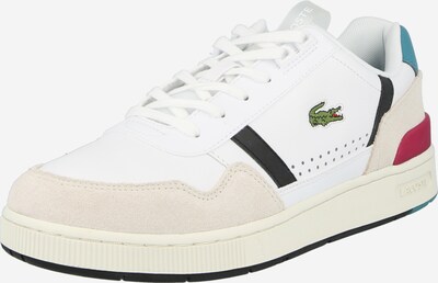 Sneaker bassa LACOSTE di colore beige / blu cielo / rosa scuro / bianco, Visualizzazione prodotti