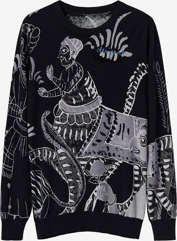 Pullover di Desigual in nero: frontale