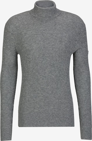 19V69 ITALIA - Pullover 'Tosco' em cinzento: frente