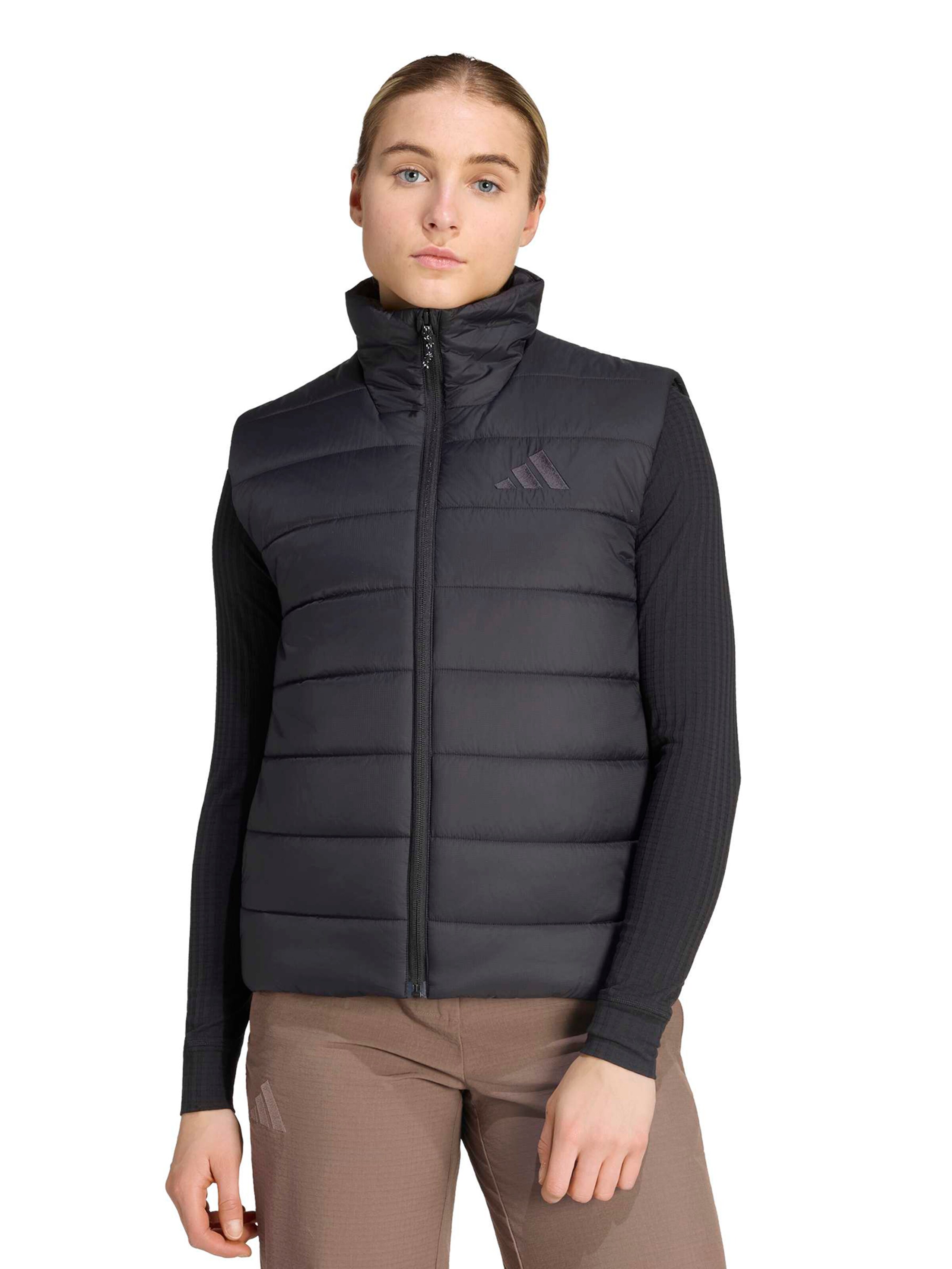ADIDAS TERREX Sportbodywarmer 'Multi Essentials' in Zwart: voorkant