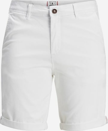 Pantaloni chino 'JJIBowie' di JACK & JONES in bianco: frontale