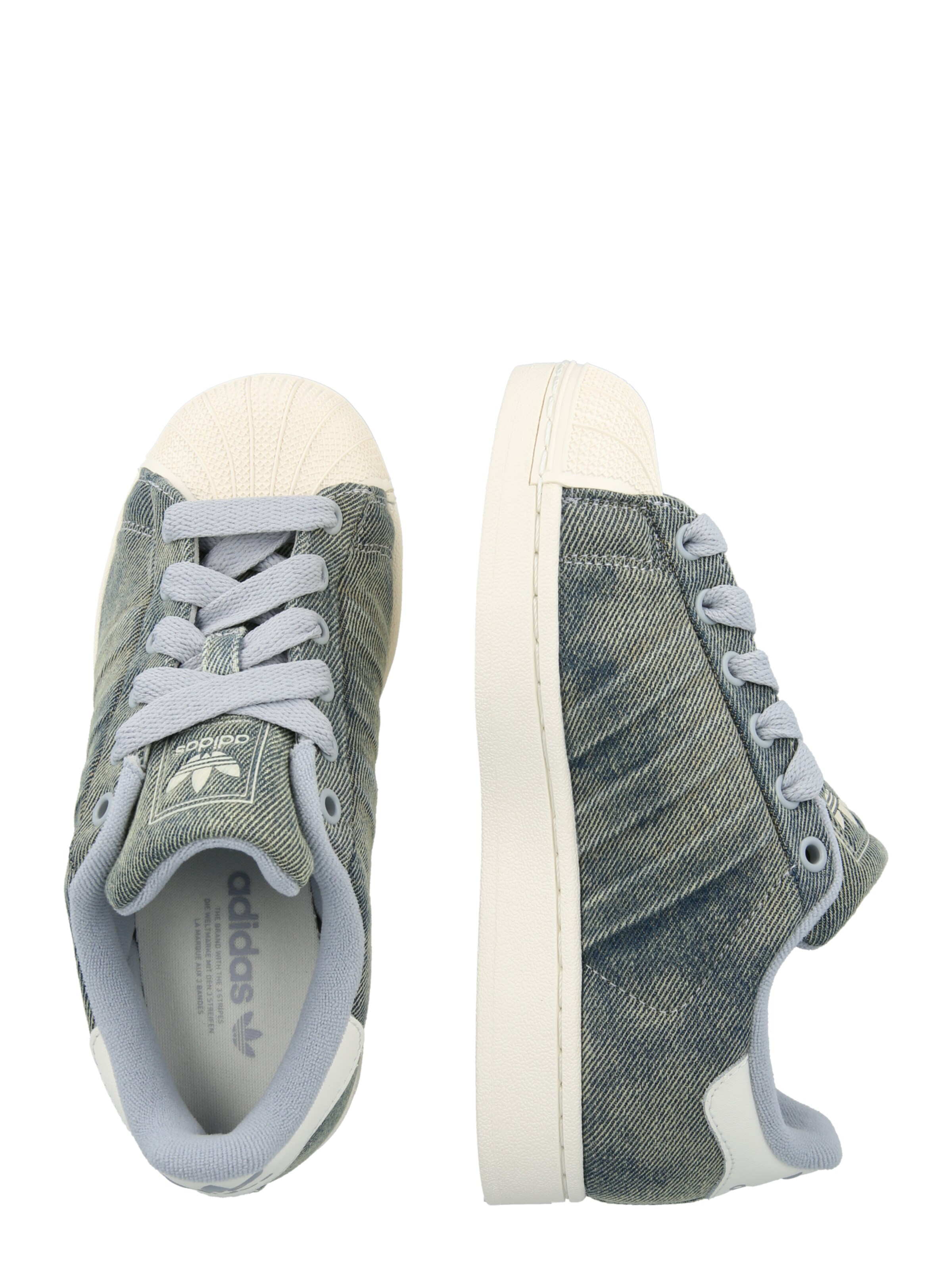 ADIDAS ORIGINALS - Sapatilhas 'SUPERSTAR II' em cinzento