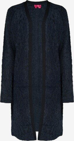 Cardigan swirly en noir : devant