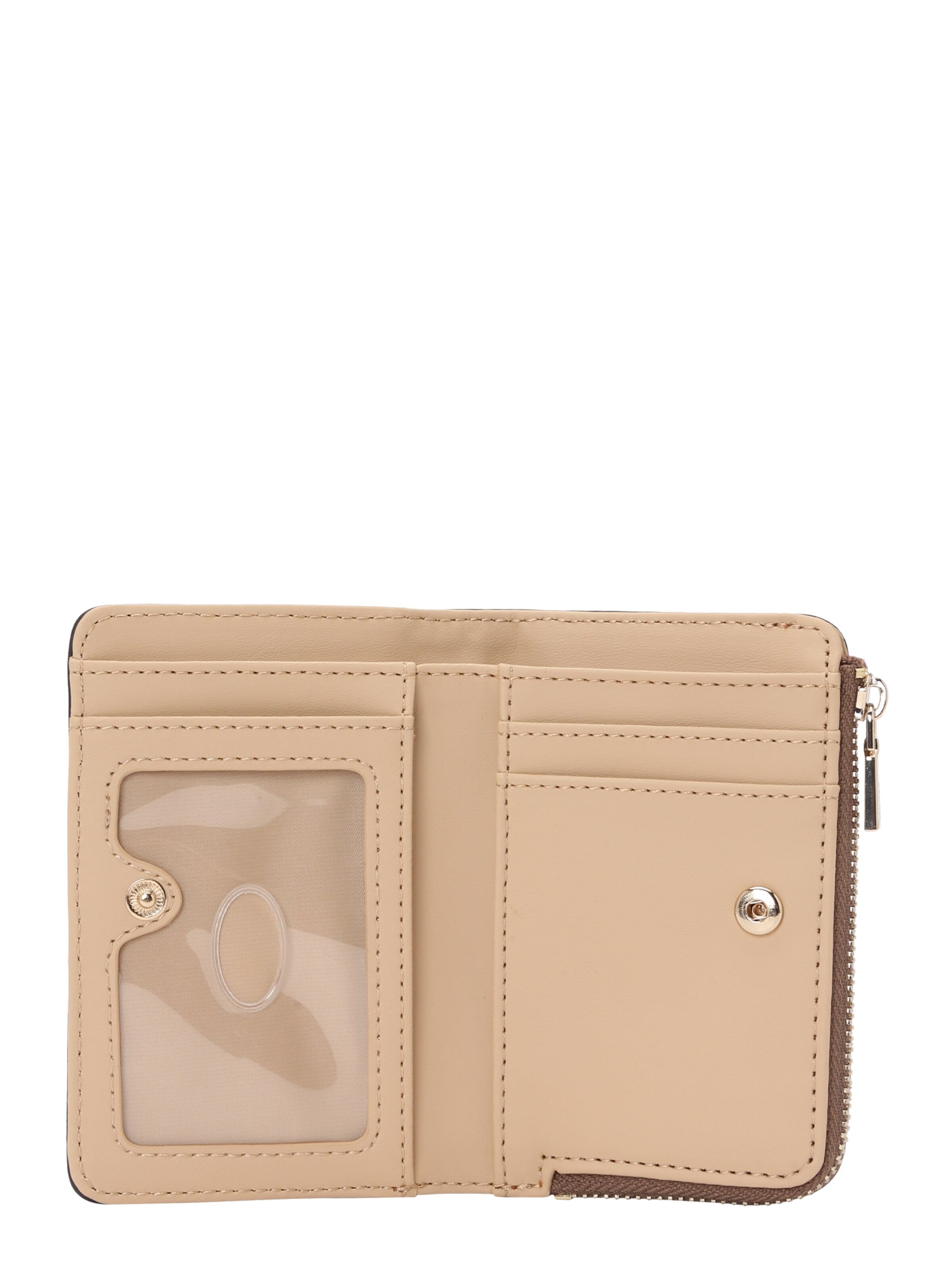 GUESS Peněženka 'LAUREL II SLG ZIP ARND CRD CSE' – hnědá