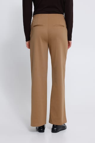 Wide Leg Pantalon 'IHKATE' ICHI en marron