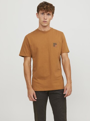 T-Shirt 'Aaron' R.D.D. ROYAL DENIM DIVISION en marron