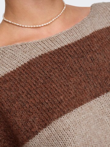 Pull-over 'Aya' ONLY en beige