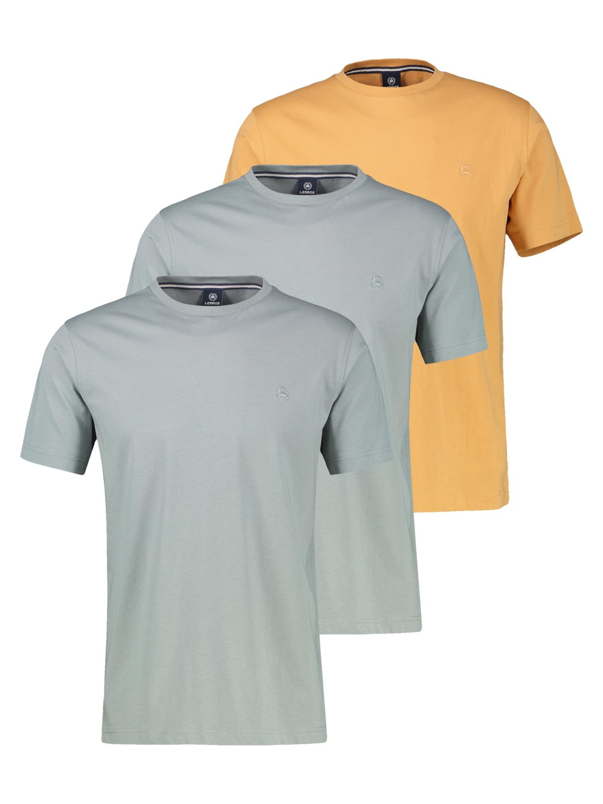 LERROS Shirt 'Basic'‌‌‌‌‌‌‌ in Silber: Vorderseite