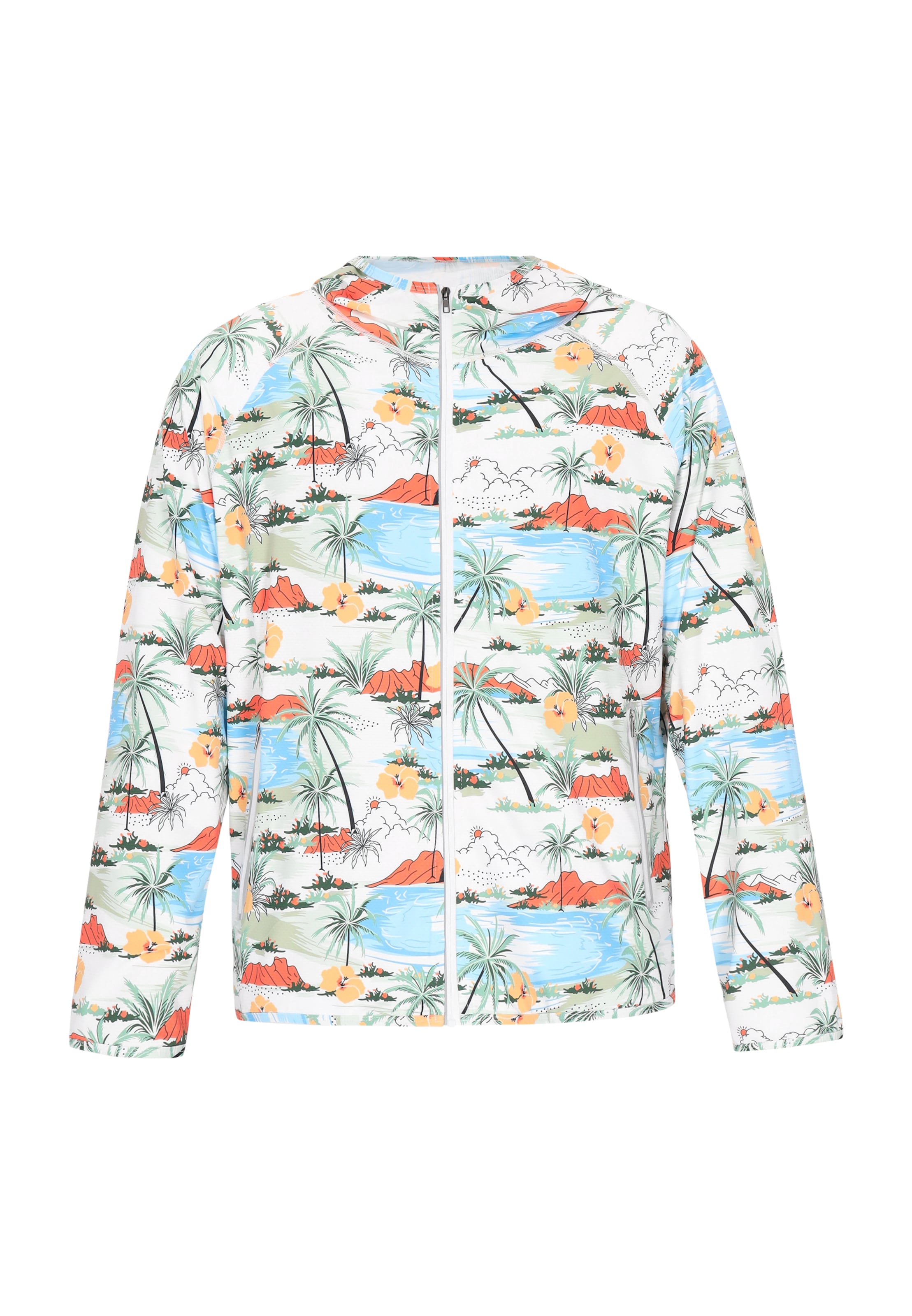 jauktas krāsas Reiswood Starpsezonu jaka: no priekšpuses