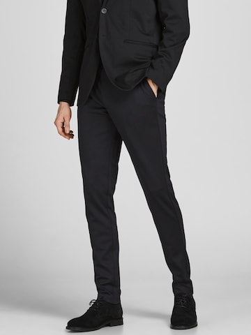 Regular Pantalon 'BLABECK' JACK & JONES en noir : devant