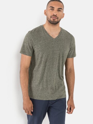CAMEL ACTIVE Kurzarm T-Shirt aus biologischer Baumwolle in Grün