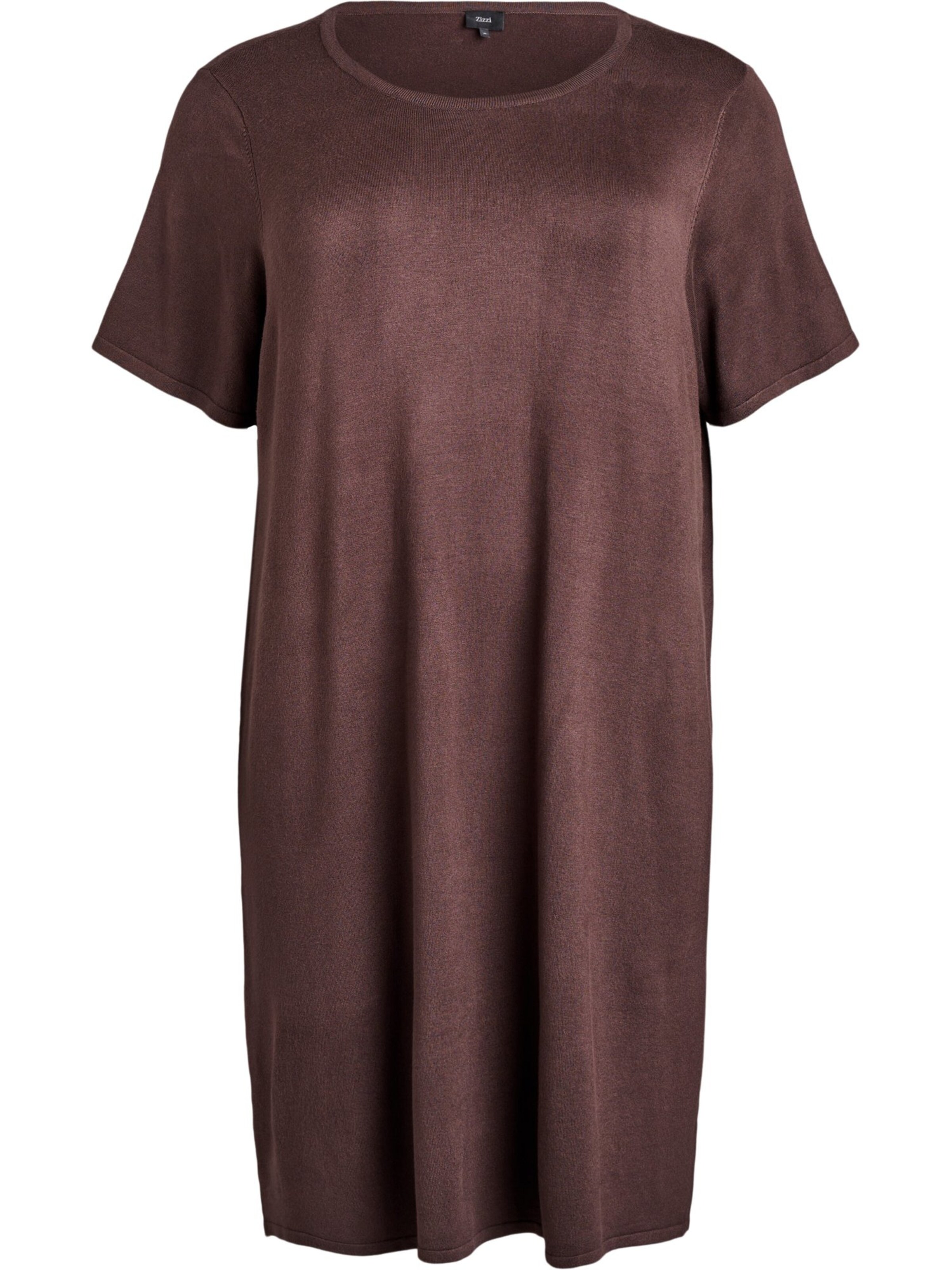 Rochie tricotat 'Mcallie' de la Zizzi pe maro: față