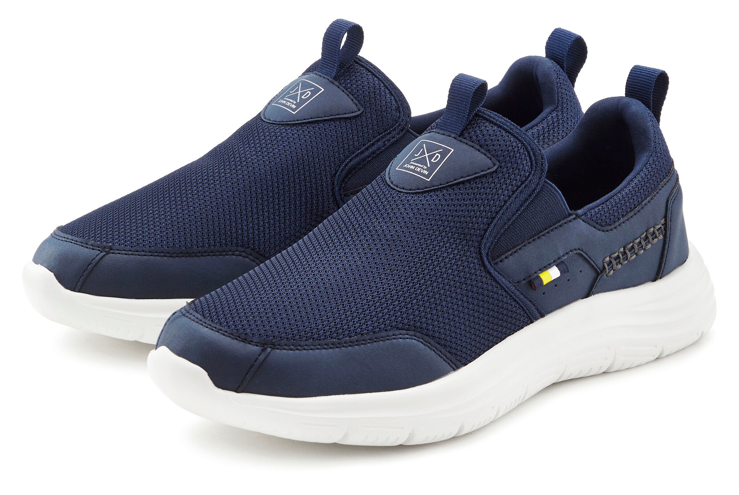 JOHN DEVIN Slip-Ons in Blue