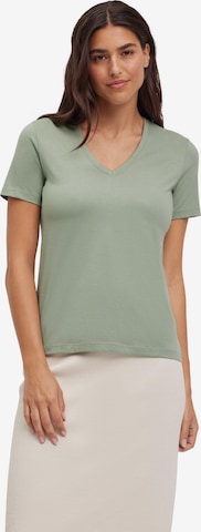 FALKE Shirt 'Essential Cotton' in Grau: Vorderseite