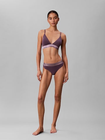 Calvin Klein UnderwearTanga gaćice - ljubičasta boja