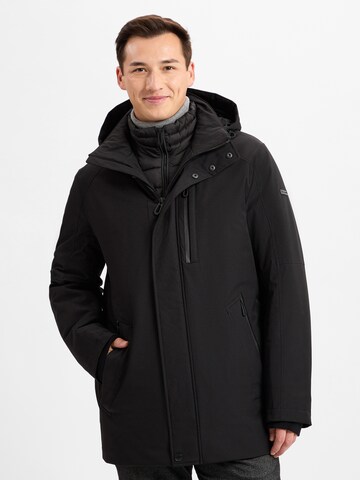 bugatti Funktionsjacke in Schwarz: Vorderseite