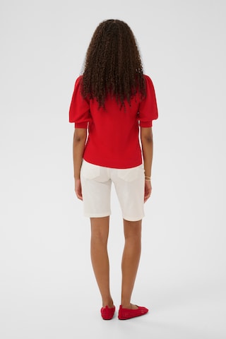 Cream Sweater 'CRSillar' in Red