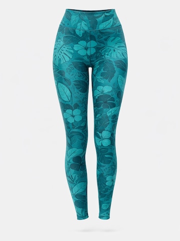 LEAFLETIC - Skinny Leggings 'Leafletic Women`s Long Length Legging' en azul: frente