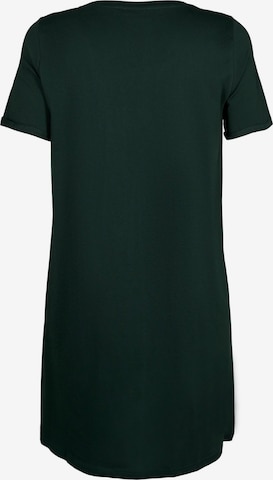 Zizzi Spalna srajca 'Mally' | zelena barva