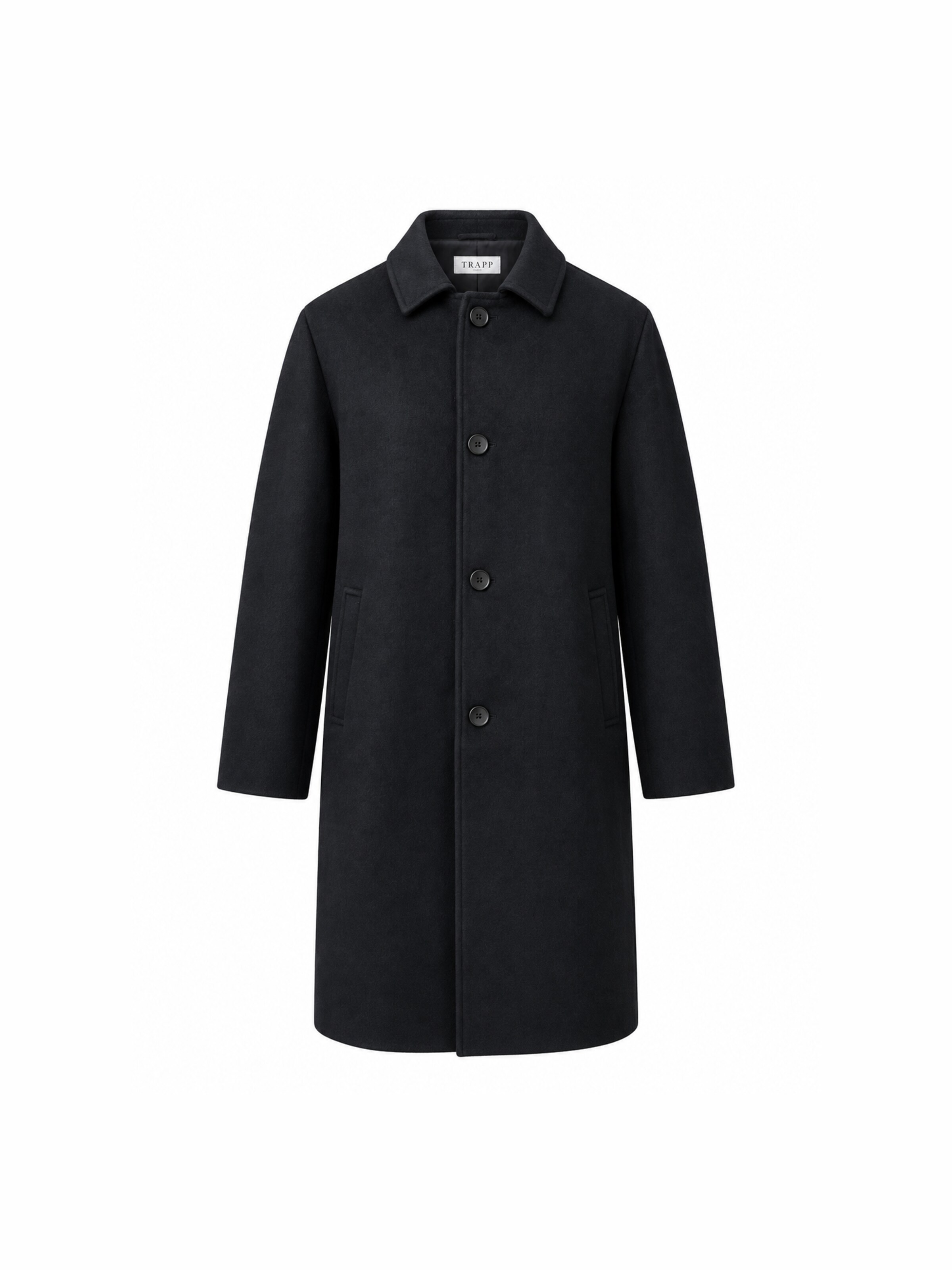 TRAPP - Abrigo de invierno en negro: frente