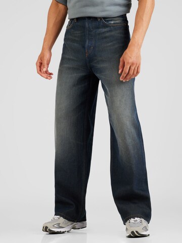 Wide leg Jeans 'Astro' di WEEKDAY in blu: frontale