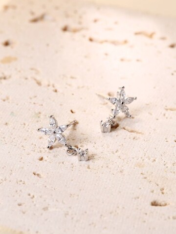 Hey Happiness Earrings 'Daisy Glow' in Silver