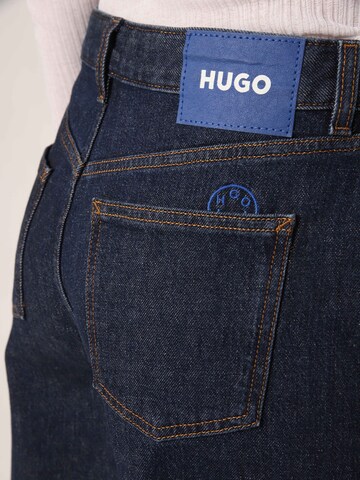 HUGO Regular Jeans 'Elyah' in Blauw