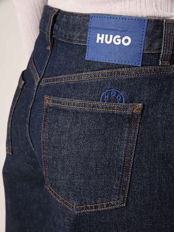 HUGO Blue Regular Jeans 'Elyah' in Blue