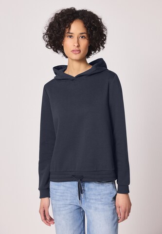 STREET ONE Sweatshirt in Blue: front