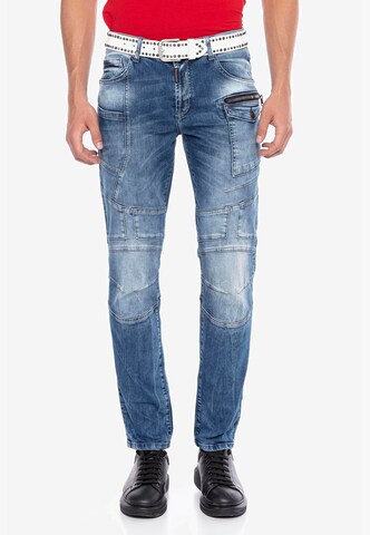 CIPO & BAXX Regular Jeans in Blue: front