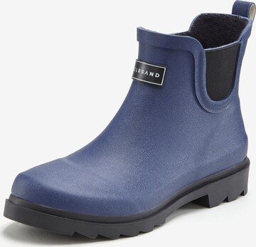 Elbsand Rubber Boots in Blue: front