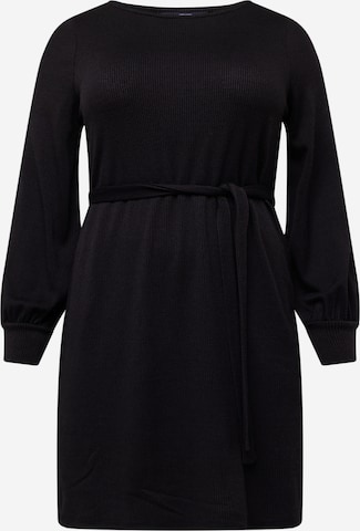 Vero Moda Curve - Vestido 'OTEA' en negro: frente