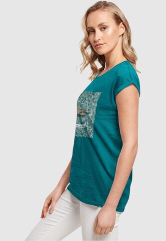 Merchcode T-Shirt 'Summer - On My Mind' in Blau