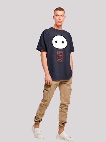 F4NT4STIC Shirt 'Big Hero 6 Baymax' in Blue
