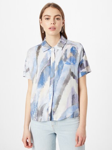 Designers Society Blouse 'CALIMA' in Blauw: voorkant