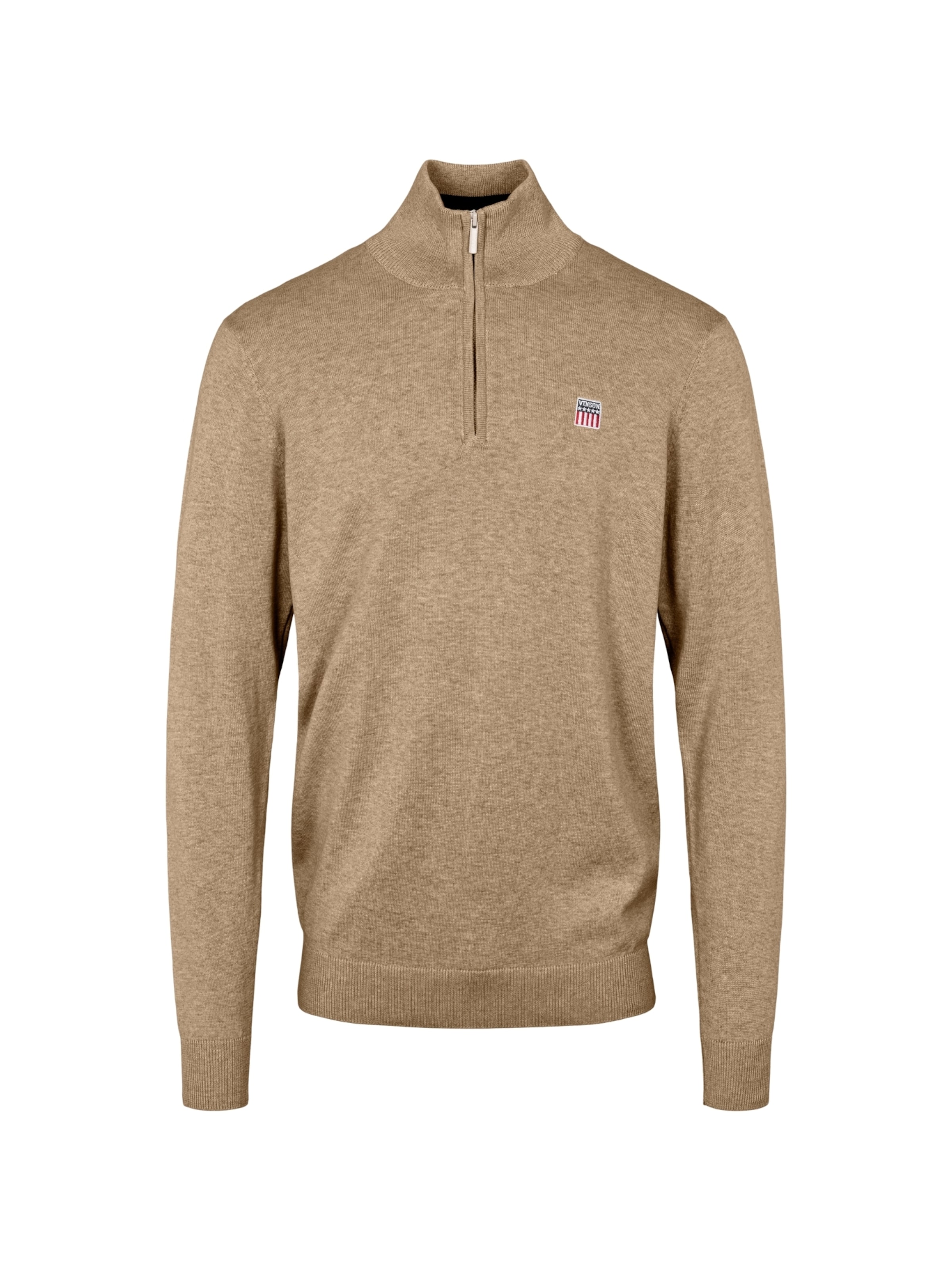 Pullover ' Julius ' di VINSON in grigio: frontale